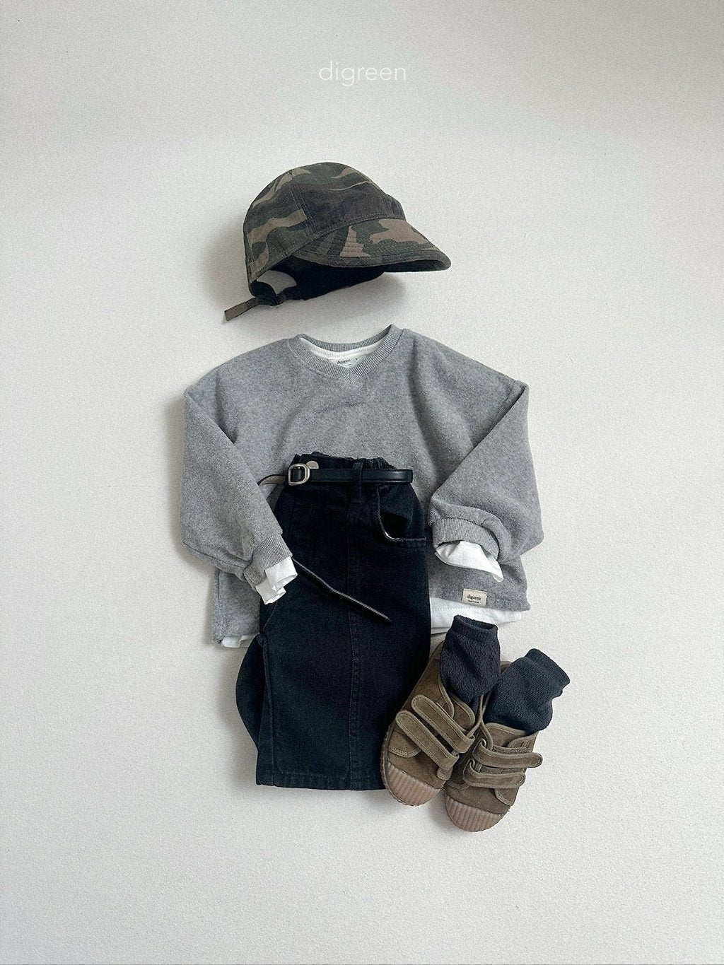 ［digreen］Camo cap