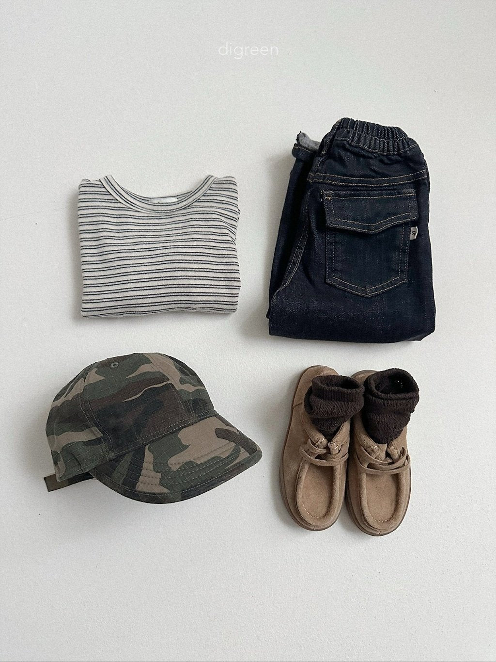 ［digreen］Camo cap