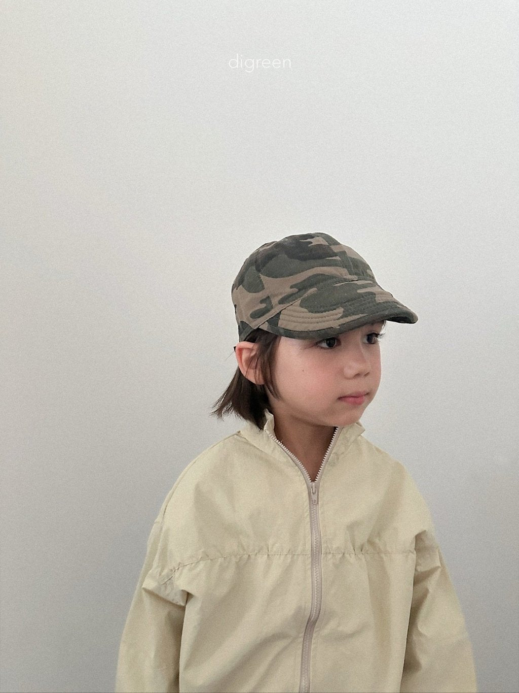 ［digreen］Camo cap