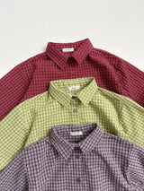 ［digreen］Picnic check shirt