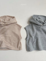 ［digreen］Woody hooded vest