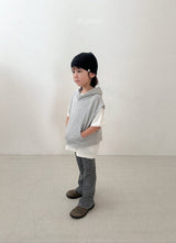 ［digreen］Woody hooded vest