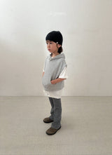 ［digreen］Woody hooded vest