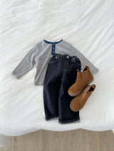 ［digreen］Henley neck aletty tee