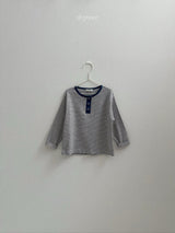 ［digreen］Henley neck aletty tee