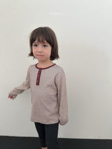 ［digreen］Henley neck aletty tee