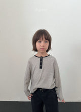［digreen］Henley neck aletty tee