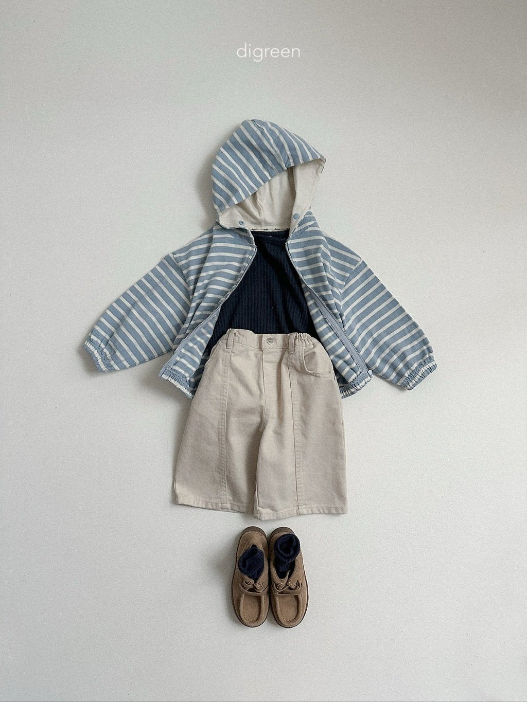 ［digreen］Candy hood zip-up