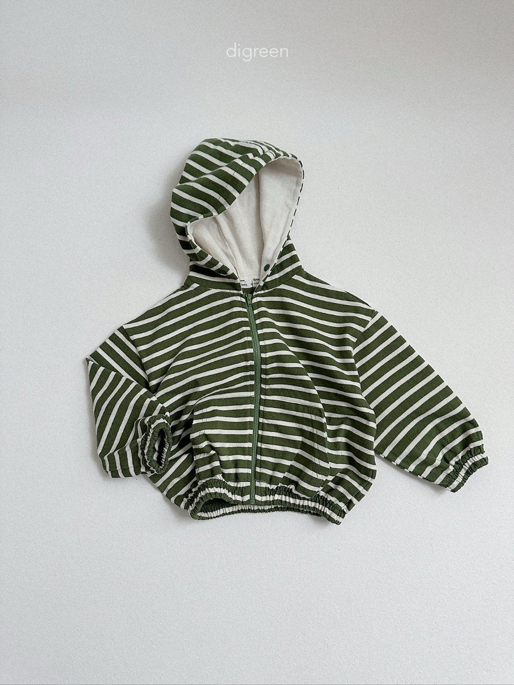 ［digreen］Candy hood zip-up