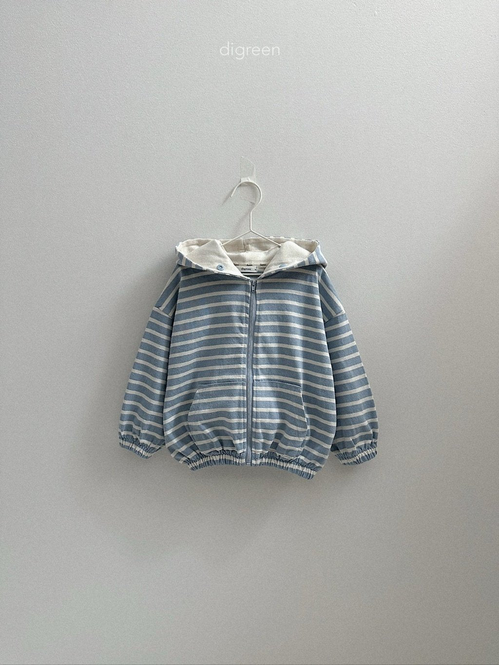 ［digreen］Candy hood zip-up