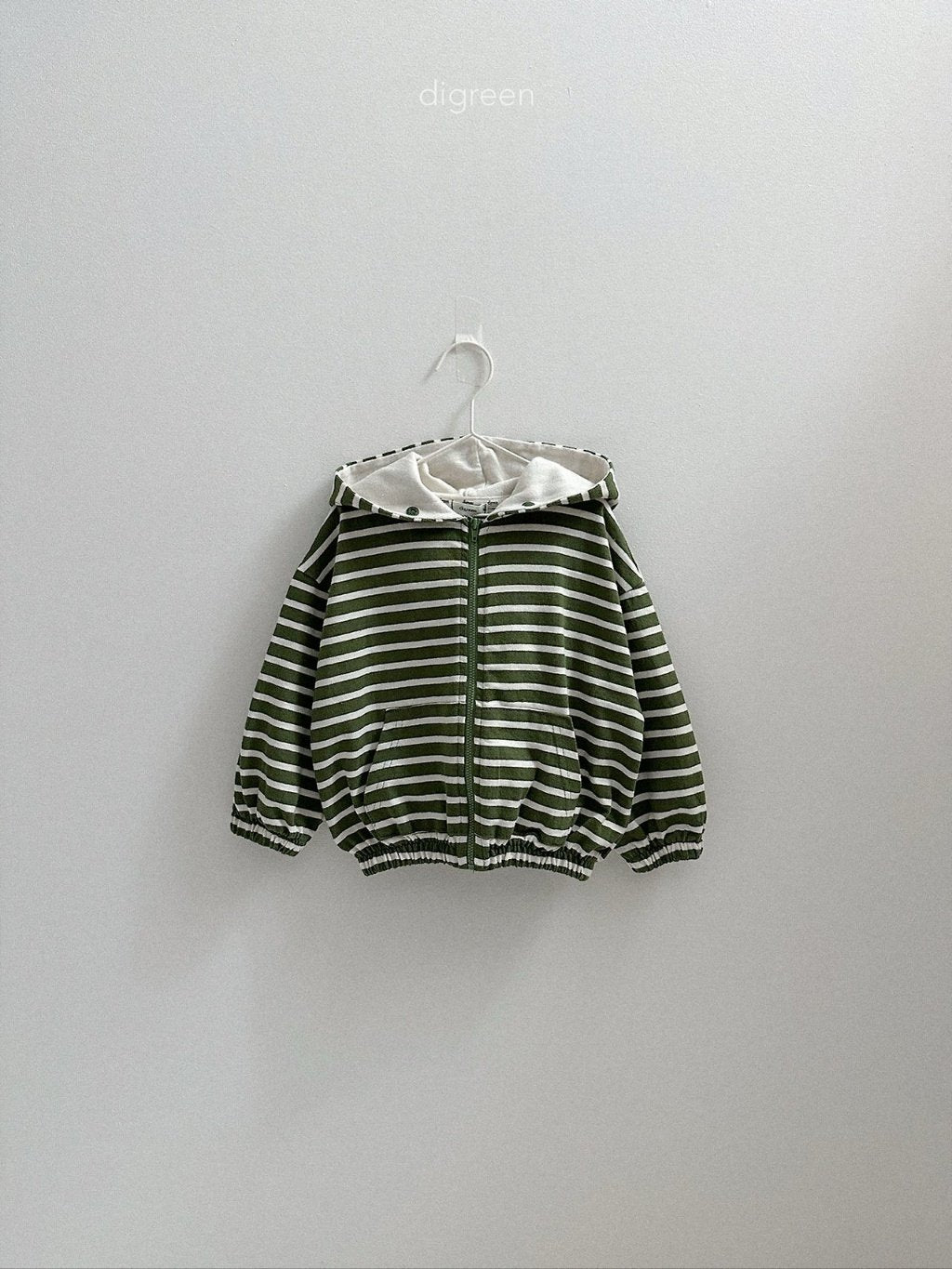 ［digreen］Candy hood zip-up