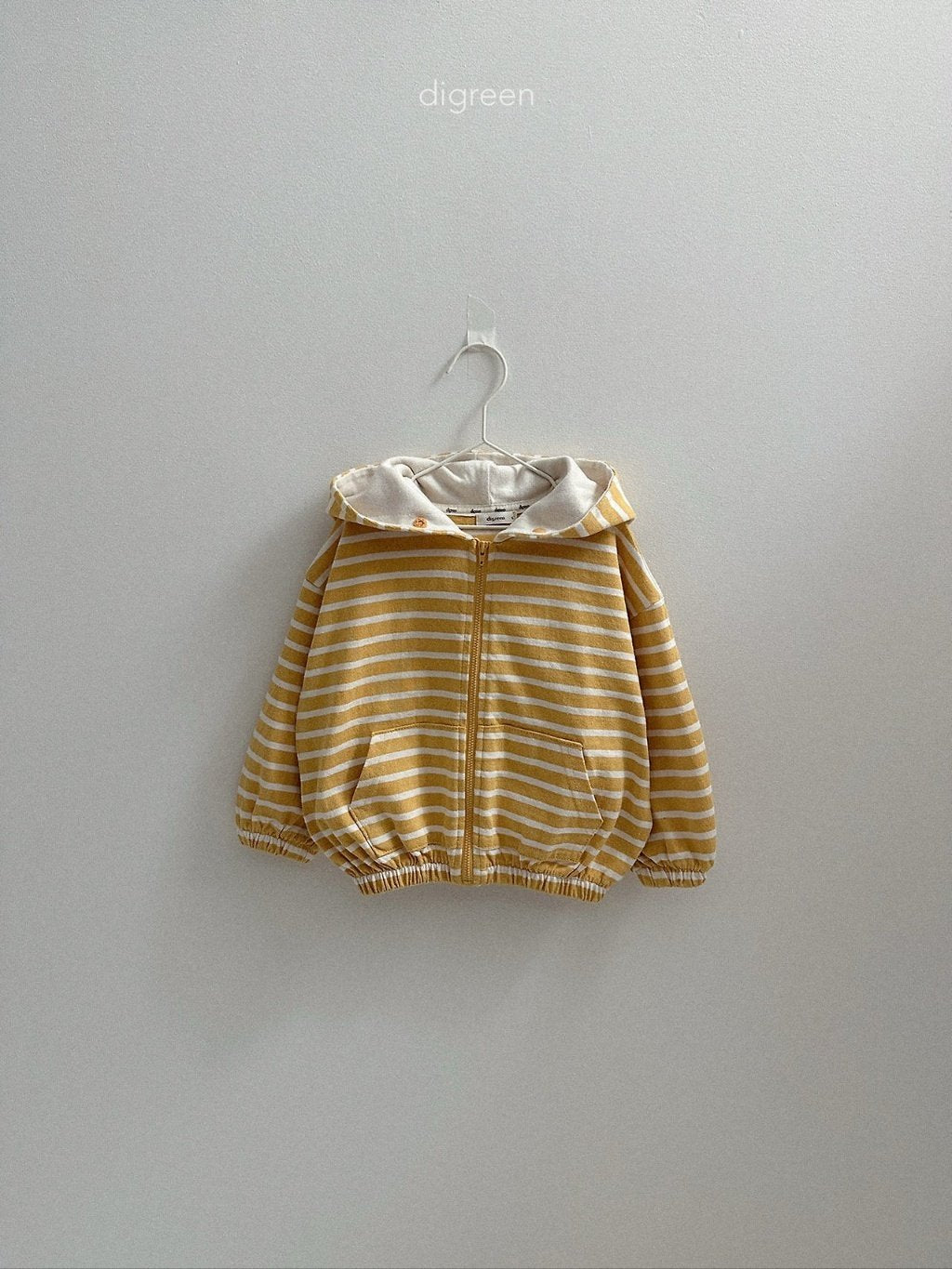 ［digreen］Candy hood zip-up