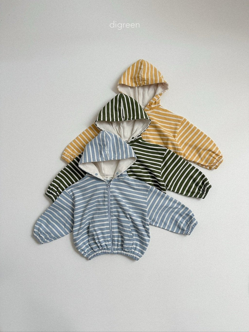 ［digreen］Candy hood zip-up