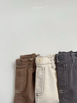 ［digreen］Stitch bermuda pants