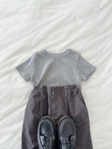 ［digreen］Stitch bermuda pants