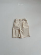 ［digreen］Stitch bermuda pants