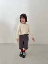 ［digreen］Stitch bermuda pants