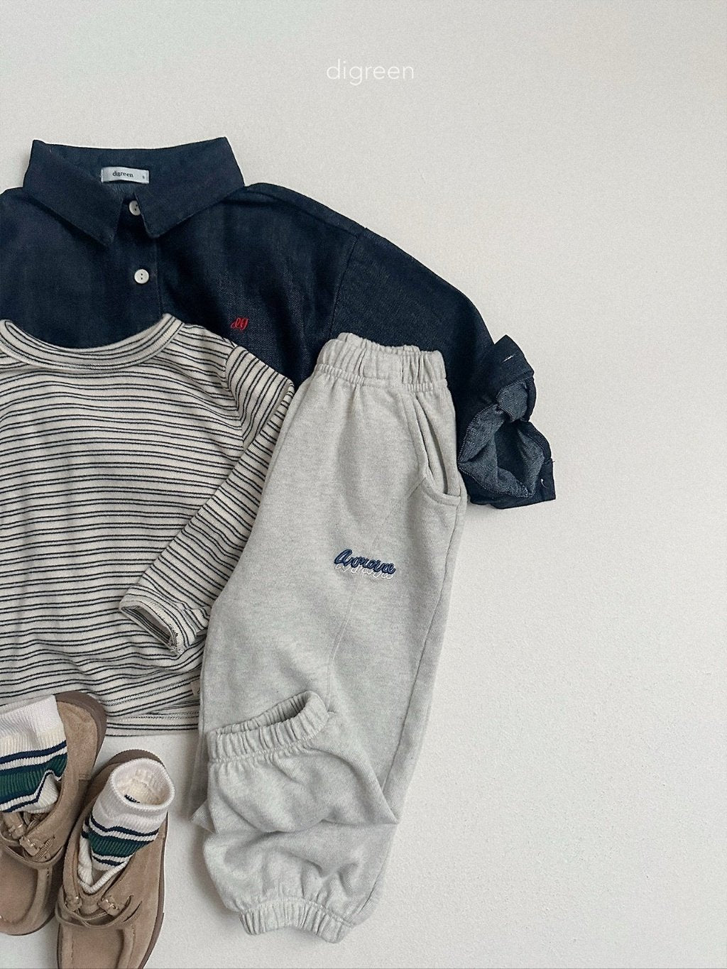 ［digreen］Denim shirt