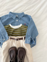 ［digreen］Denim shirt