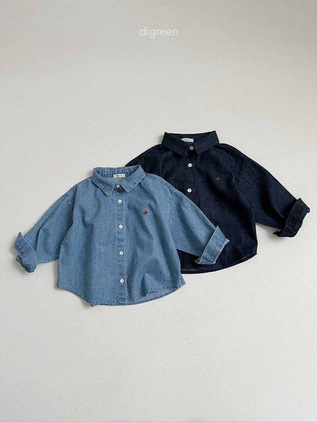 ［digreen］Denim shirt