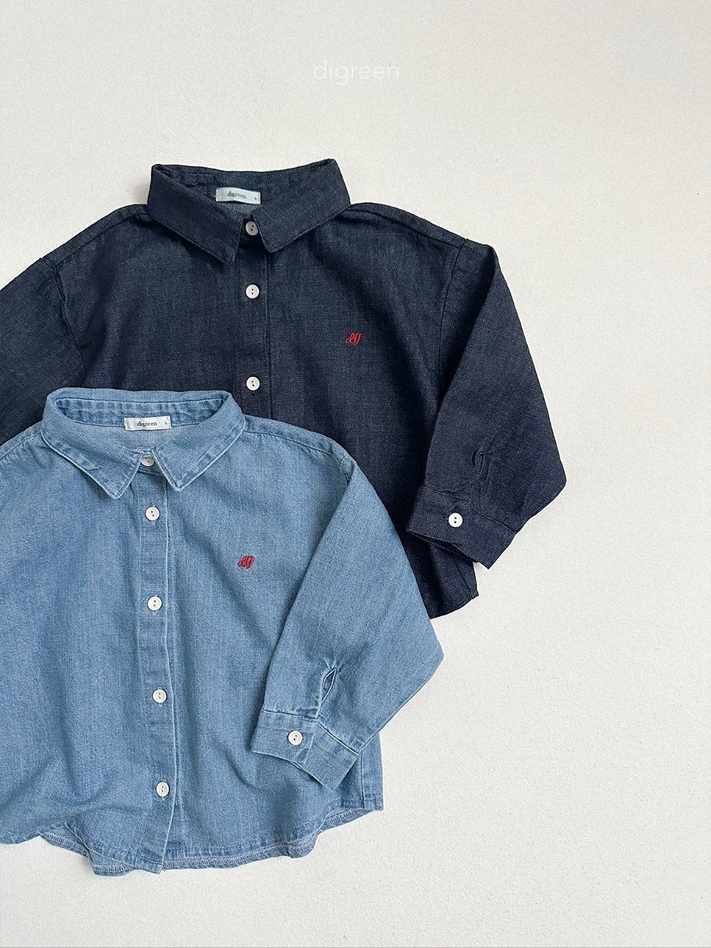 ［digreen］Denim shirt