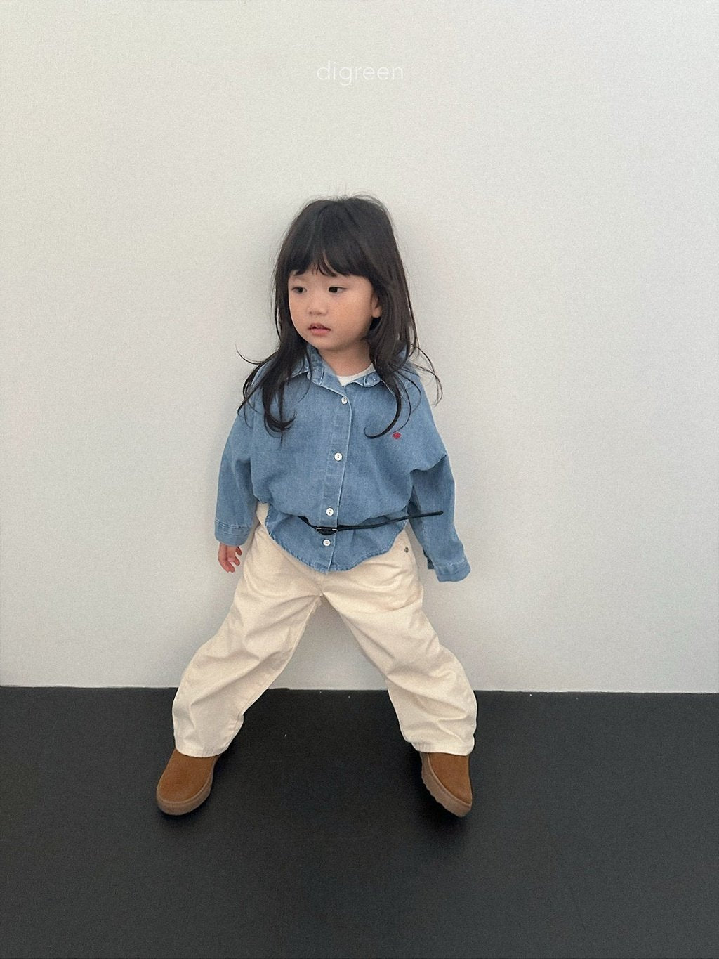 ［digreen］Denim shirt