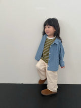 ［digreen］Denim shirt