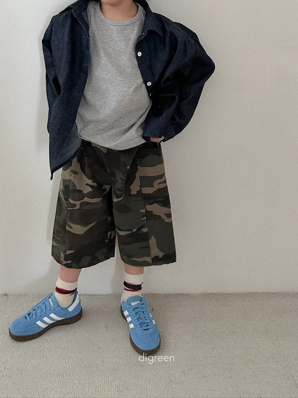 ［digreen］Denim shirt