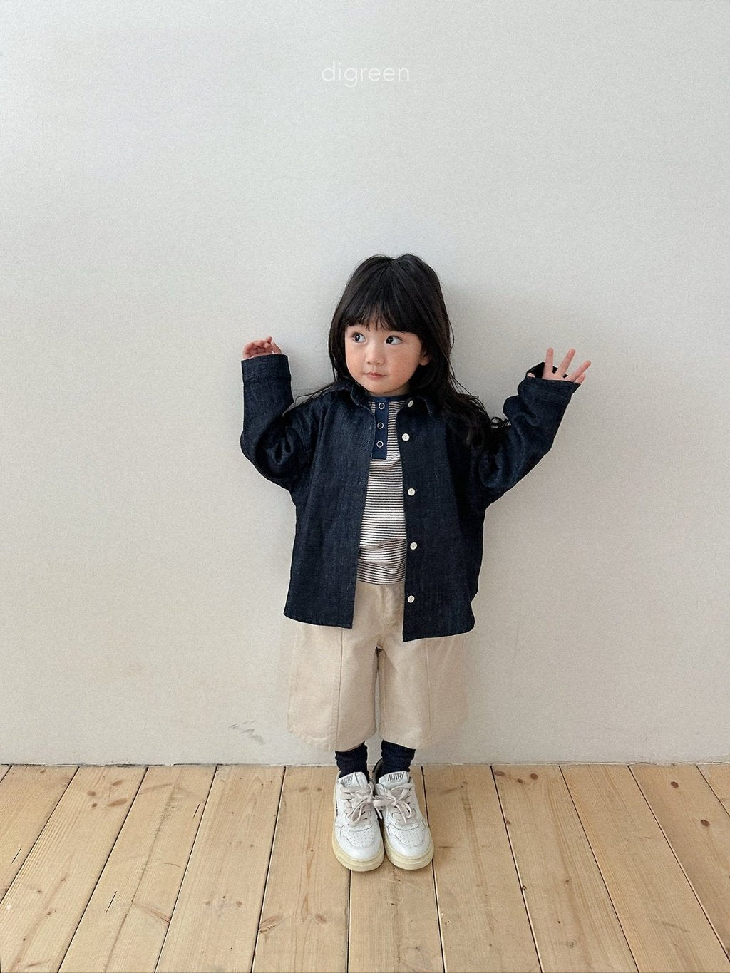 ［digreen］Denim shirt