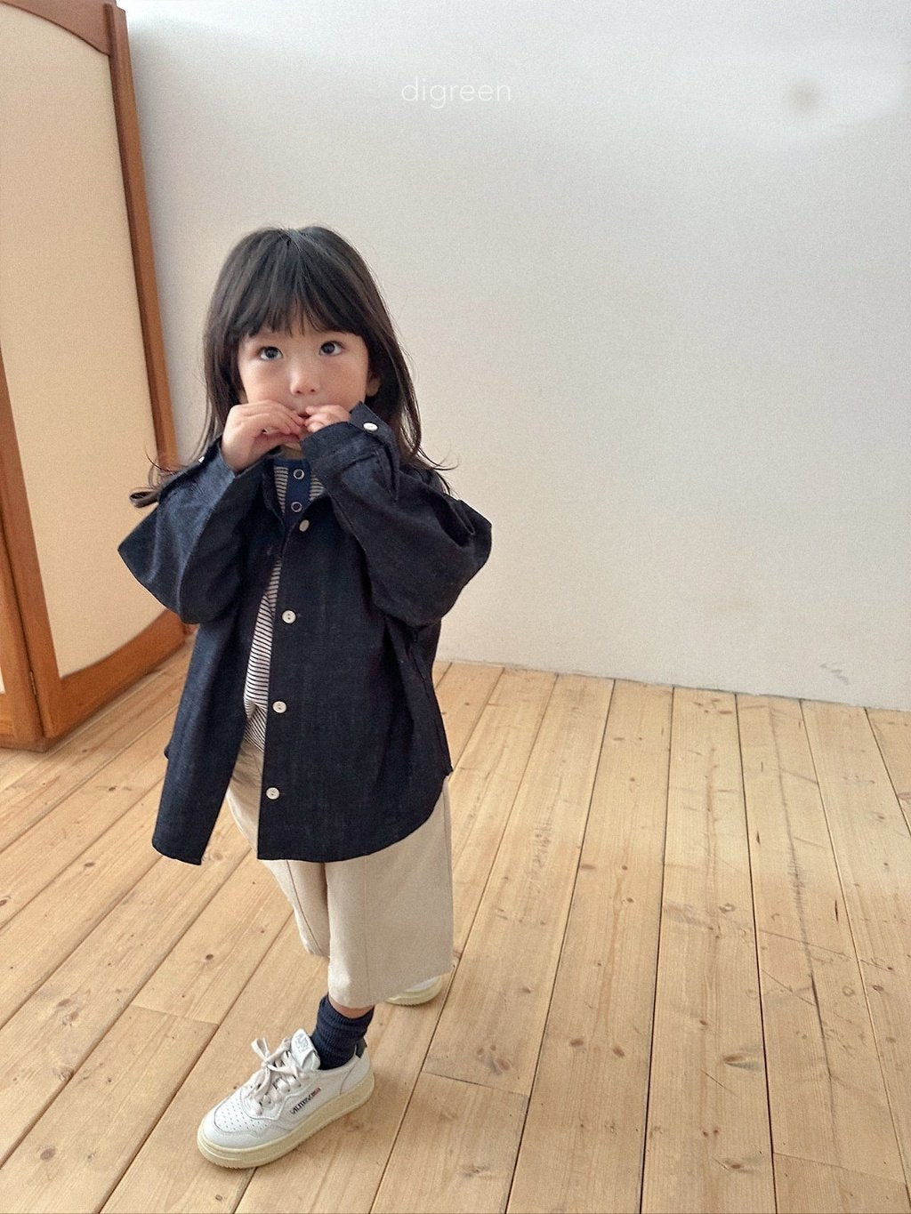 ［digreen］Denim shirt