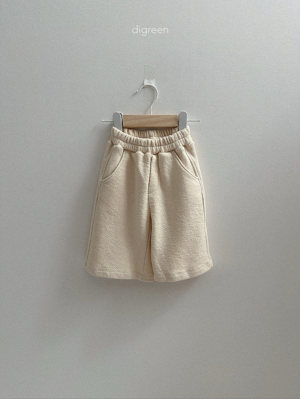 ［digreen］Moss bermuda pants