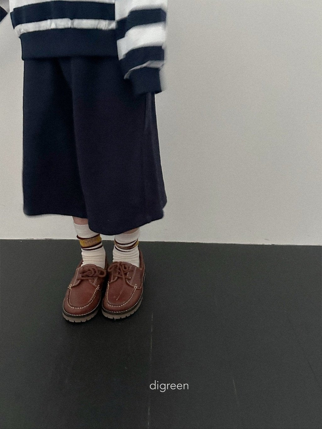 ［digreen］Moss bermuda pants