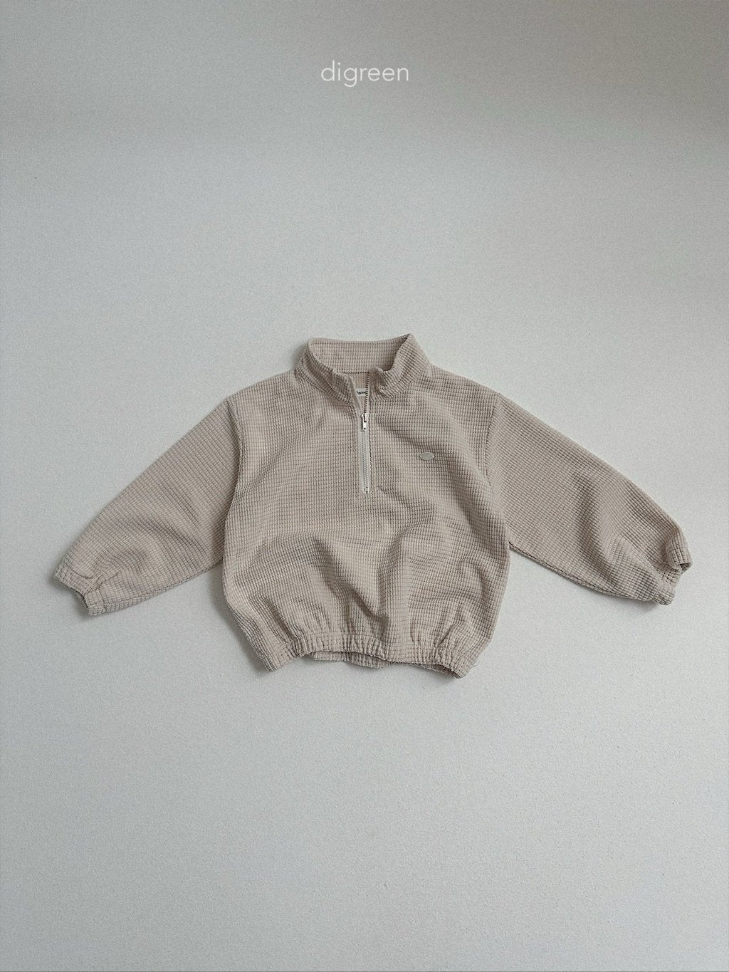 ［digreen］Denny half-zip up