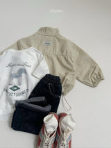 ［digreen］Dot denim pants