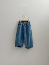 ［digreen］Dot denim pants