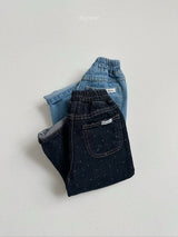 ［digreen］Dot denim pants
