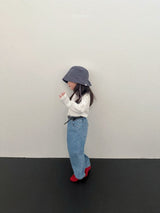 ［digreen］Dot denim pants