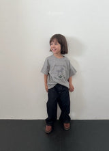［digreen］Dot denim pants