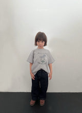 ［digreen］Dot denim pants
