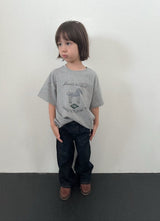 ［digreen］Dot denim pants