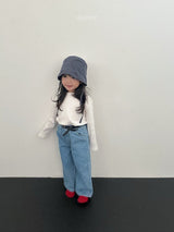 ［digreen］Dot denim pants