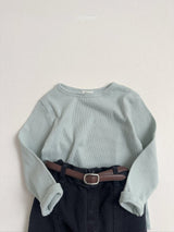 ［digreen］Hug ribbed tee