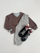［digreen］Hug ribbed tee