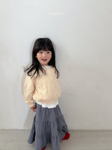 ［digreen］Check ruffle skirt