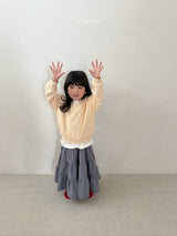 ［digreen］Check ruffle skirt
