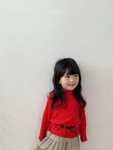 ［digreen］Check ruffle skirt