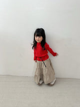 ［digreen］Check ruffle skirt