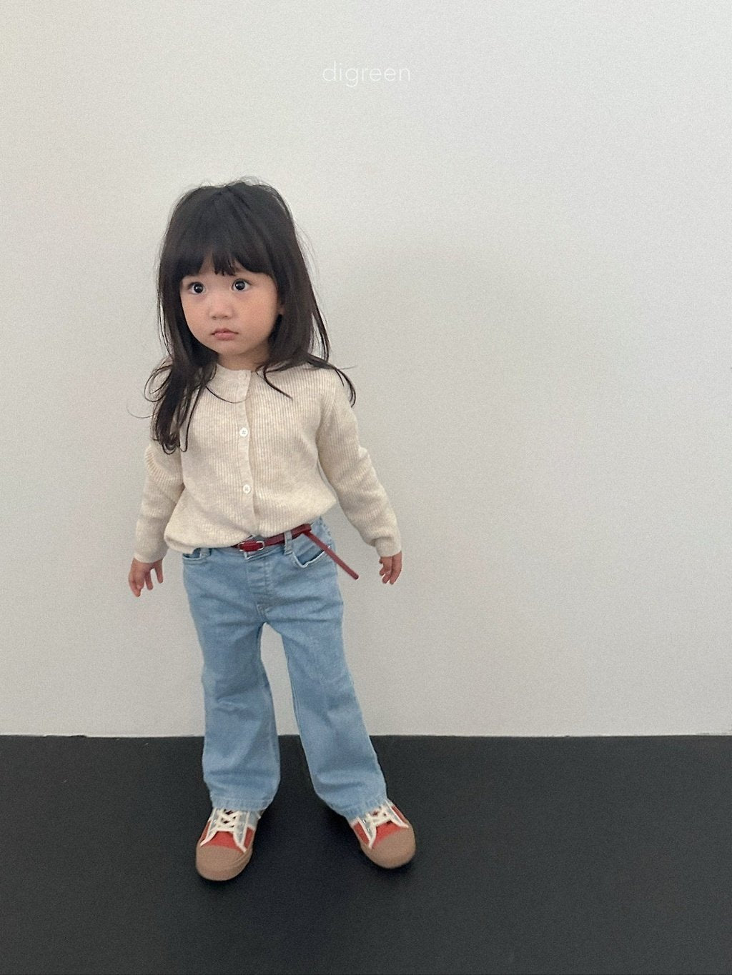 ［digreen］Bootcut denim pants