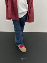 ［digreen］Bootcut denim pants