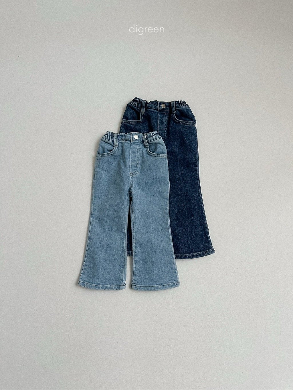 ［digreen］Bootcut denim pants